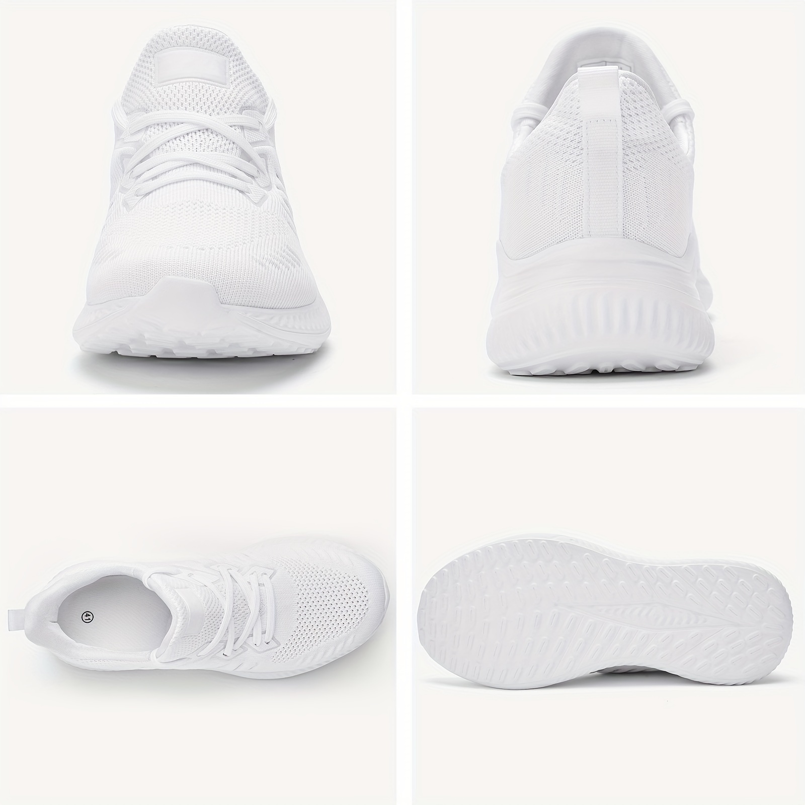 Slow Man Men Walking Sneakers Slip Lightweight Breathable Workout Athletic Gym Casual Sneakers Wide Width details 0