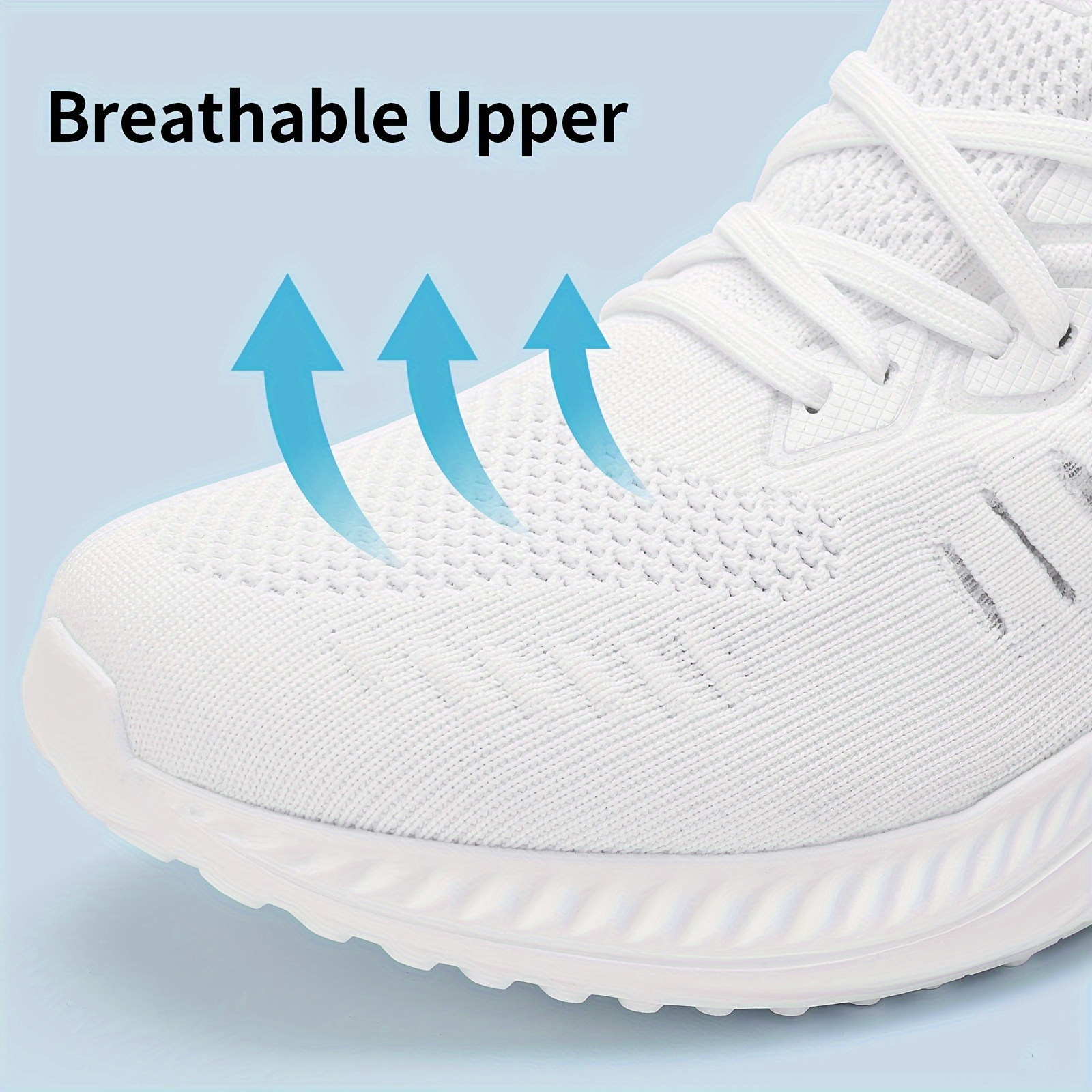 Slow Man Men Walking Sneakers Slip Lightweight Breathable Workout Athletic Gym Casual Sneakers Wide Width details 7